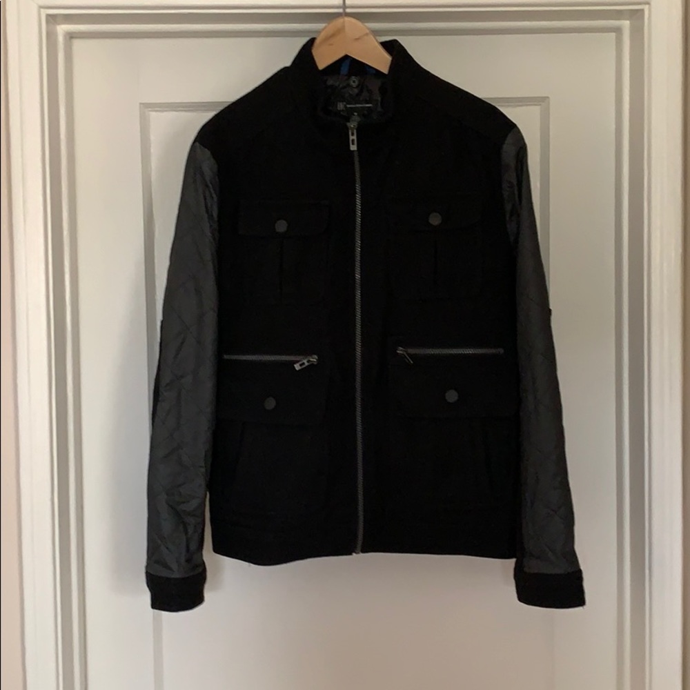 I.N.C. Men’s Black Military Jacket Size M
